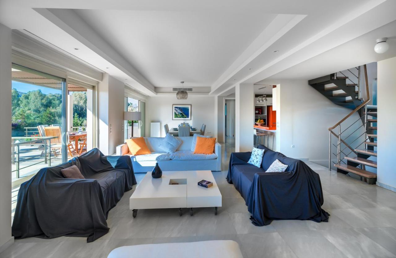 Legrena Beach Villa Sounion Exterior photo