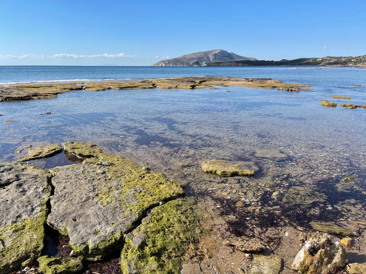 Legrena Beach Villa Sounion Exterior photo